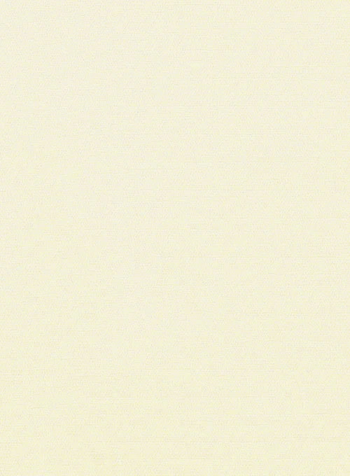 Italian Cream Cotton Stretch Suit