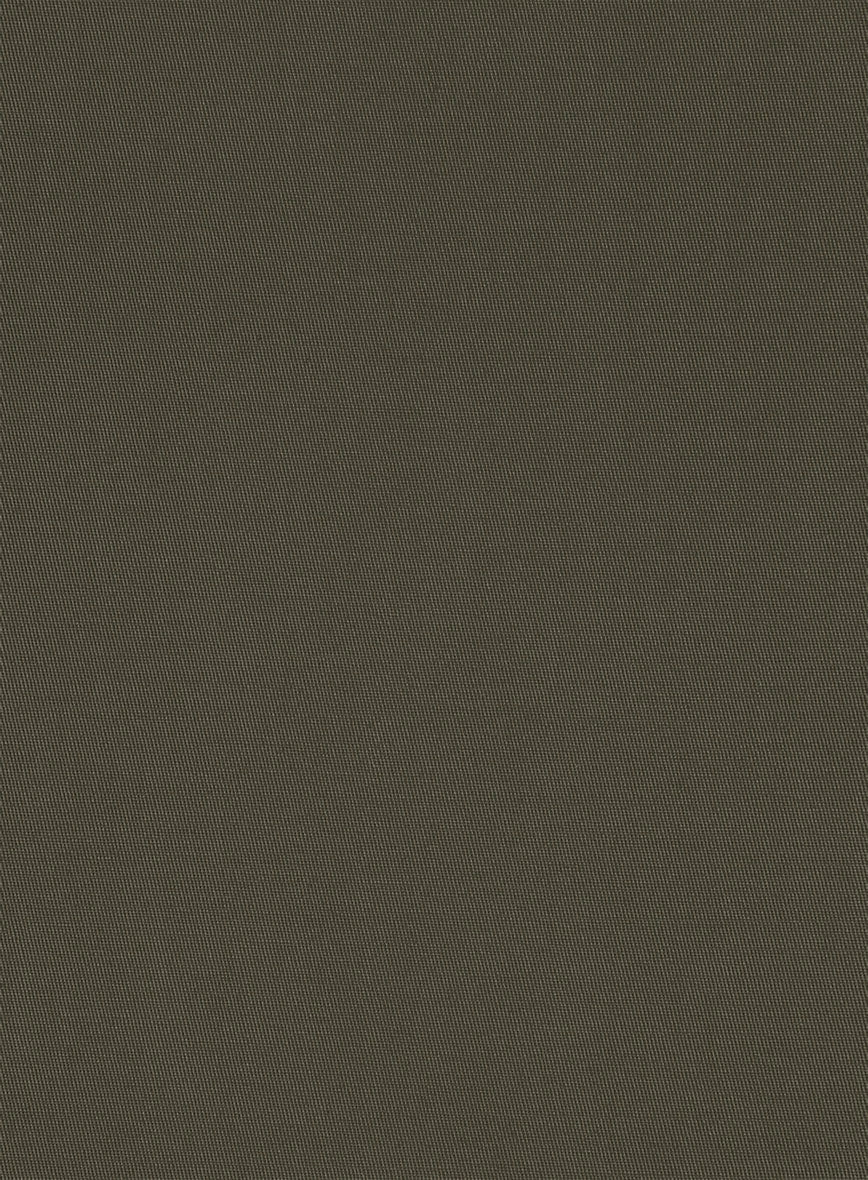 Italian Ivy Green Cotton Stretch Suit