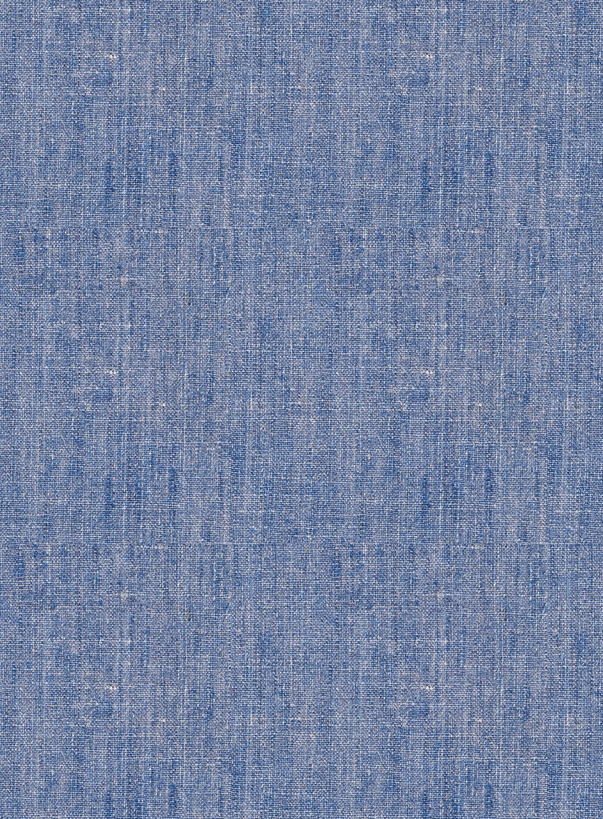 Italian Linen Artisanal Light Blue Suit