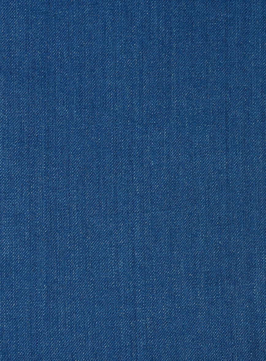 Italian Linen French Blue Suit