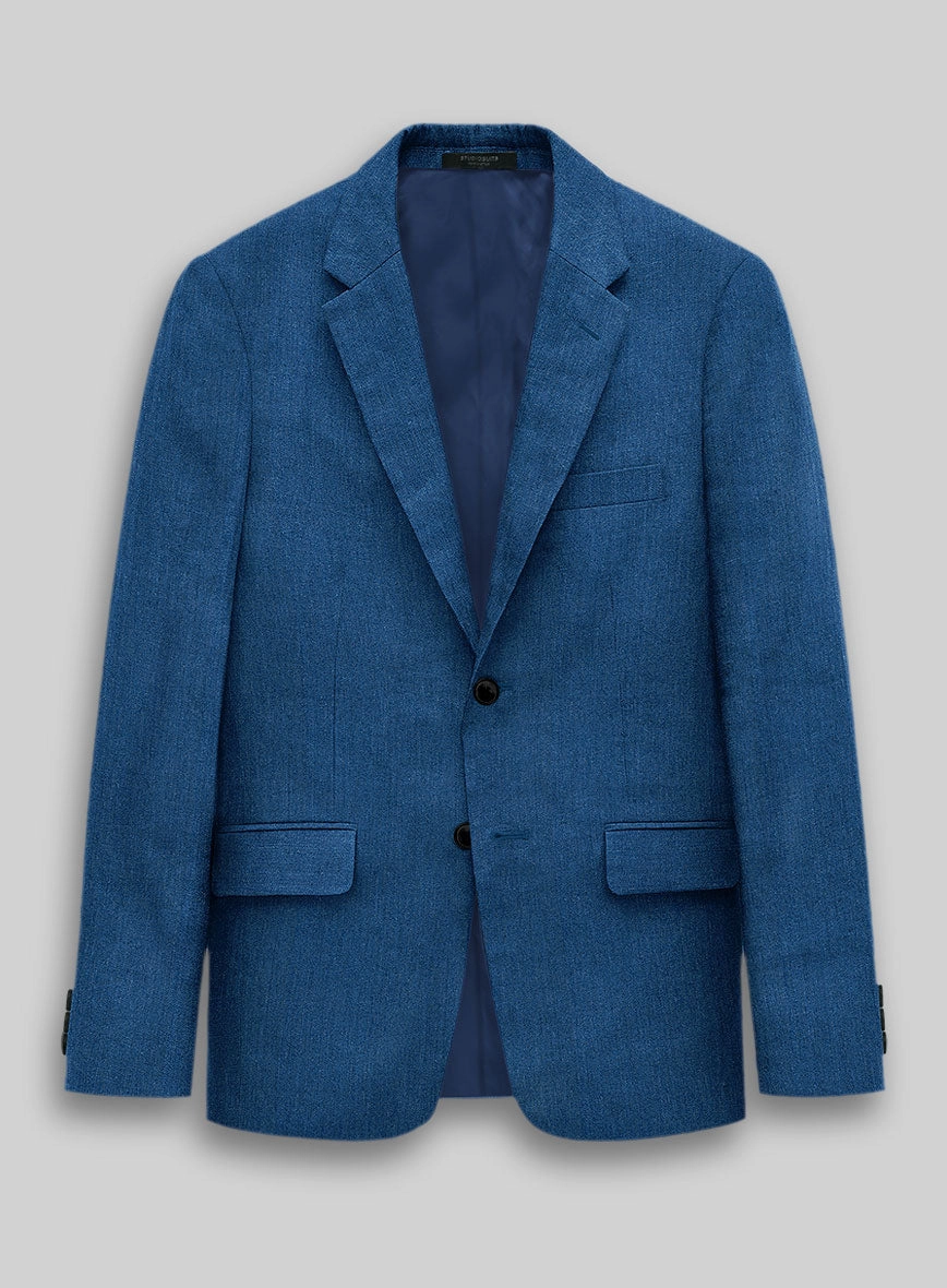 Italian Linen French Blue Suit