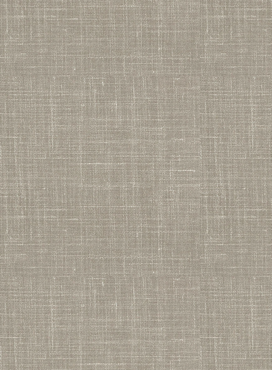 Italian Murano Beige Wool Linen Suit