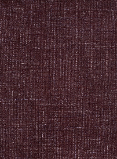 Italian Murano Maroon Wool Linen Suit