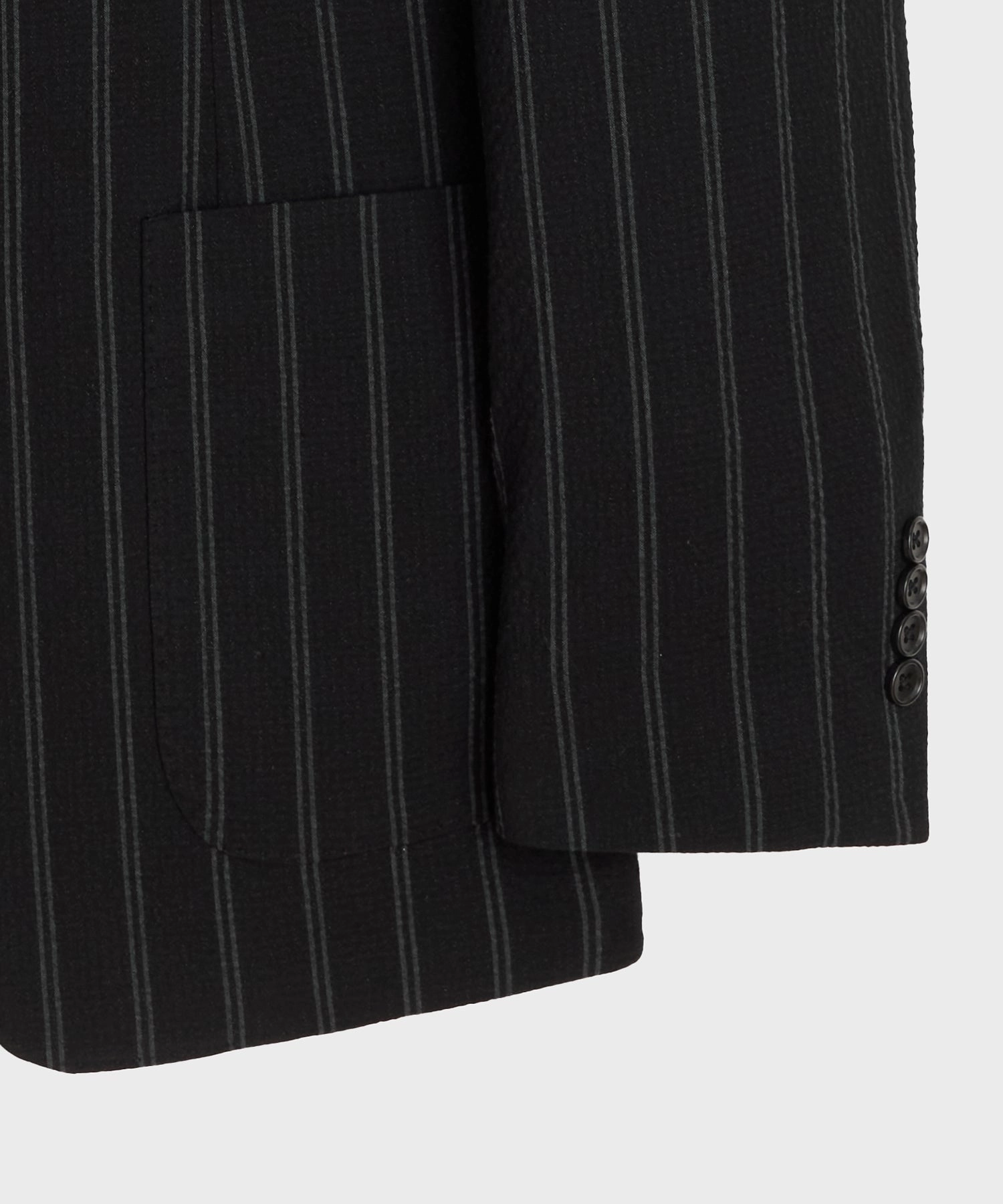 Italian Seersucker Striped Madison Suit