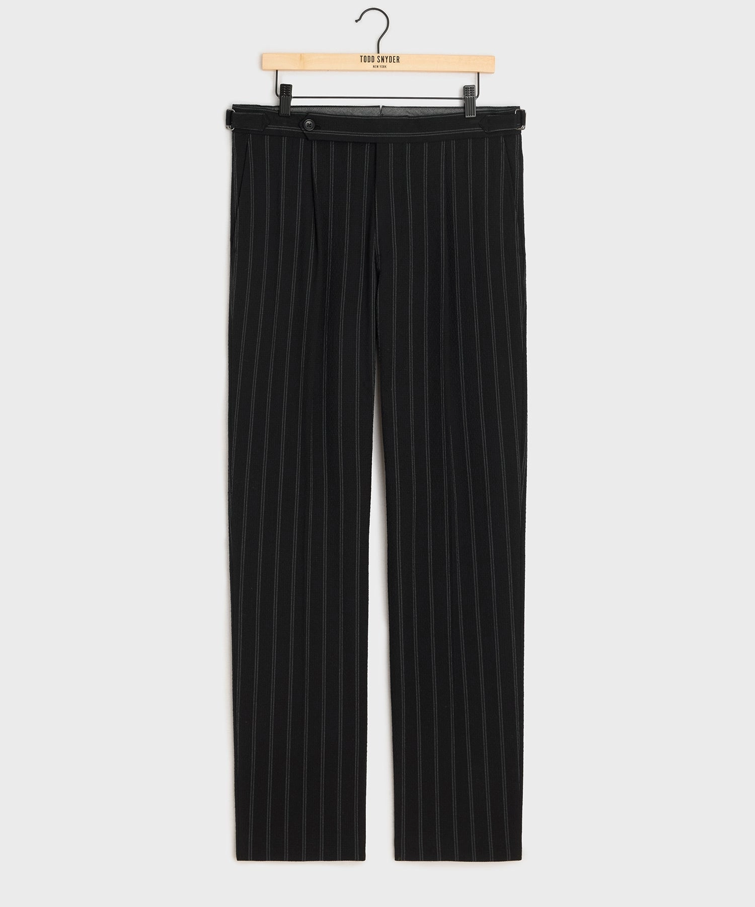 Italian Seersucker Striped Madison Suit