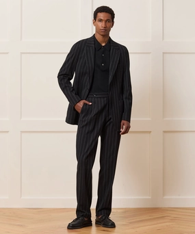 Italian Seersucker Striped Madison Suit