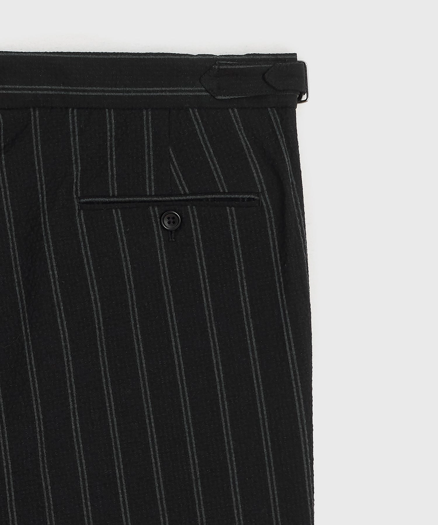 Italian Seersucker Striped Madison Suit