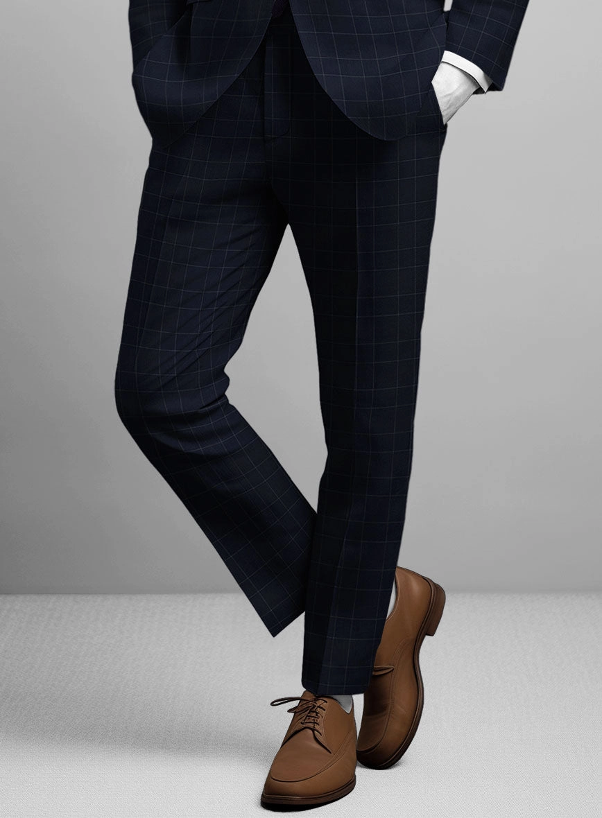 Italian Wool Quadretto Suit
