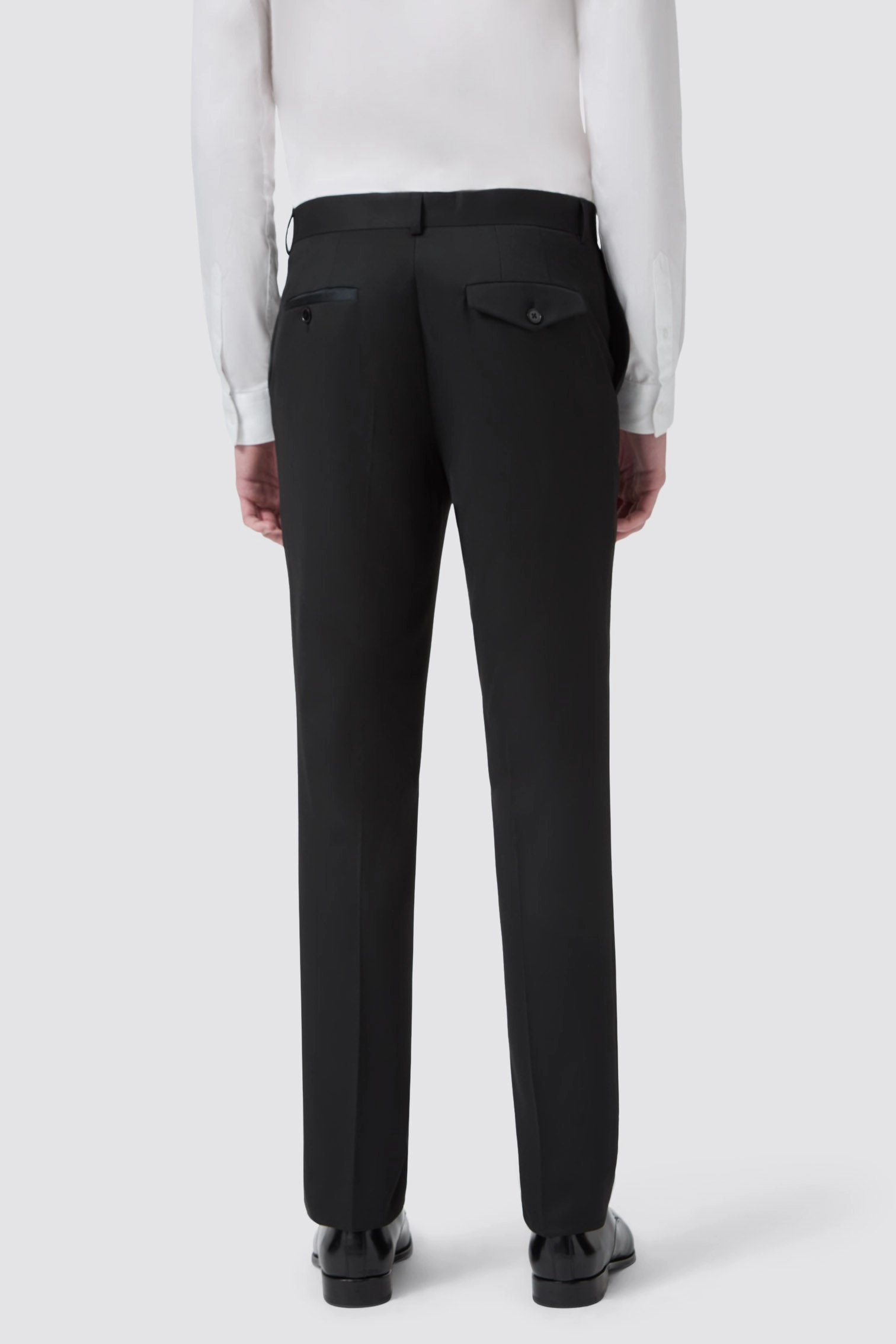 Kingdon Slim Fit Black Tuxedo Suit