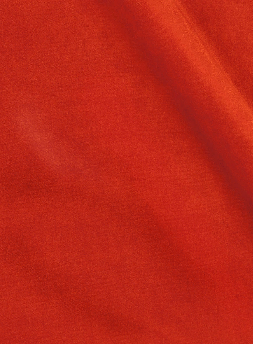 Kingsman Orange Velvet Suit