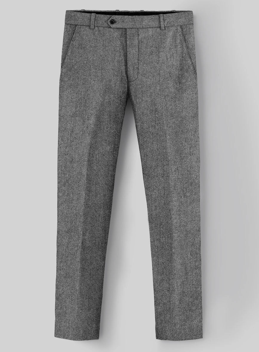 Light Weight Dark Gray Tweed Suit