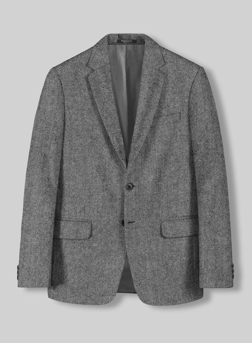 Light Weight Dark Gray Tweed Suit