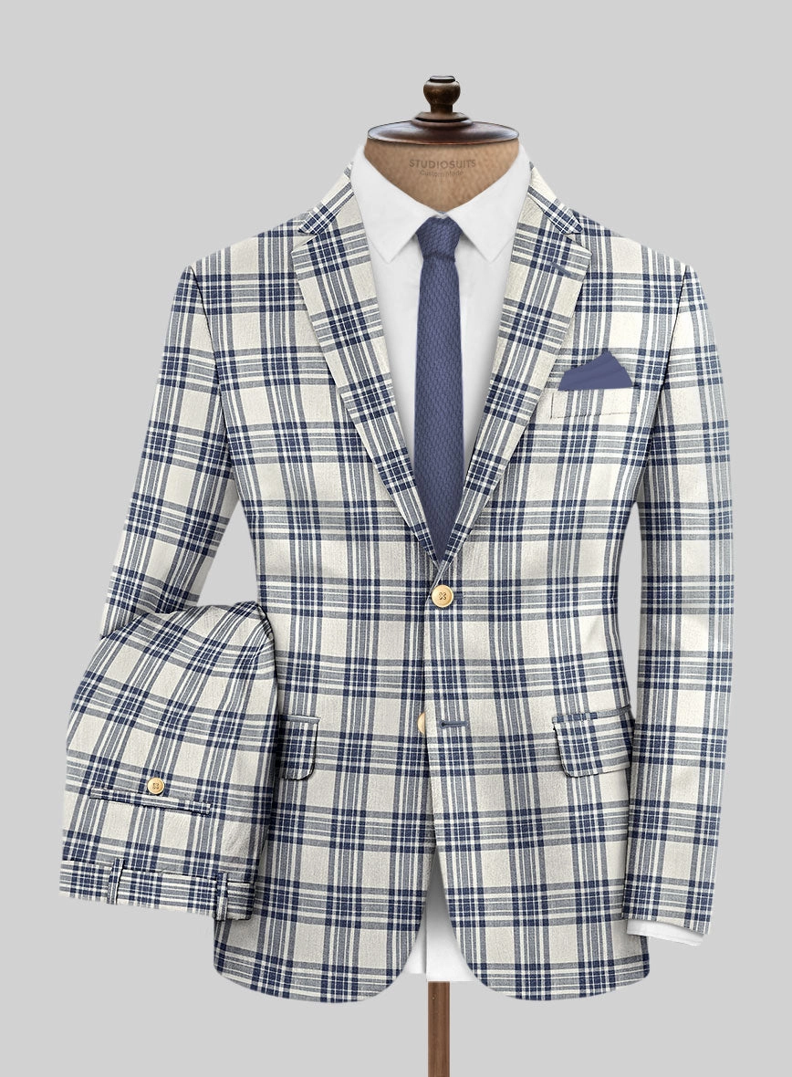 Loro Piana Amore Wool Silk Linen Suit