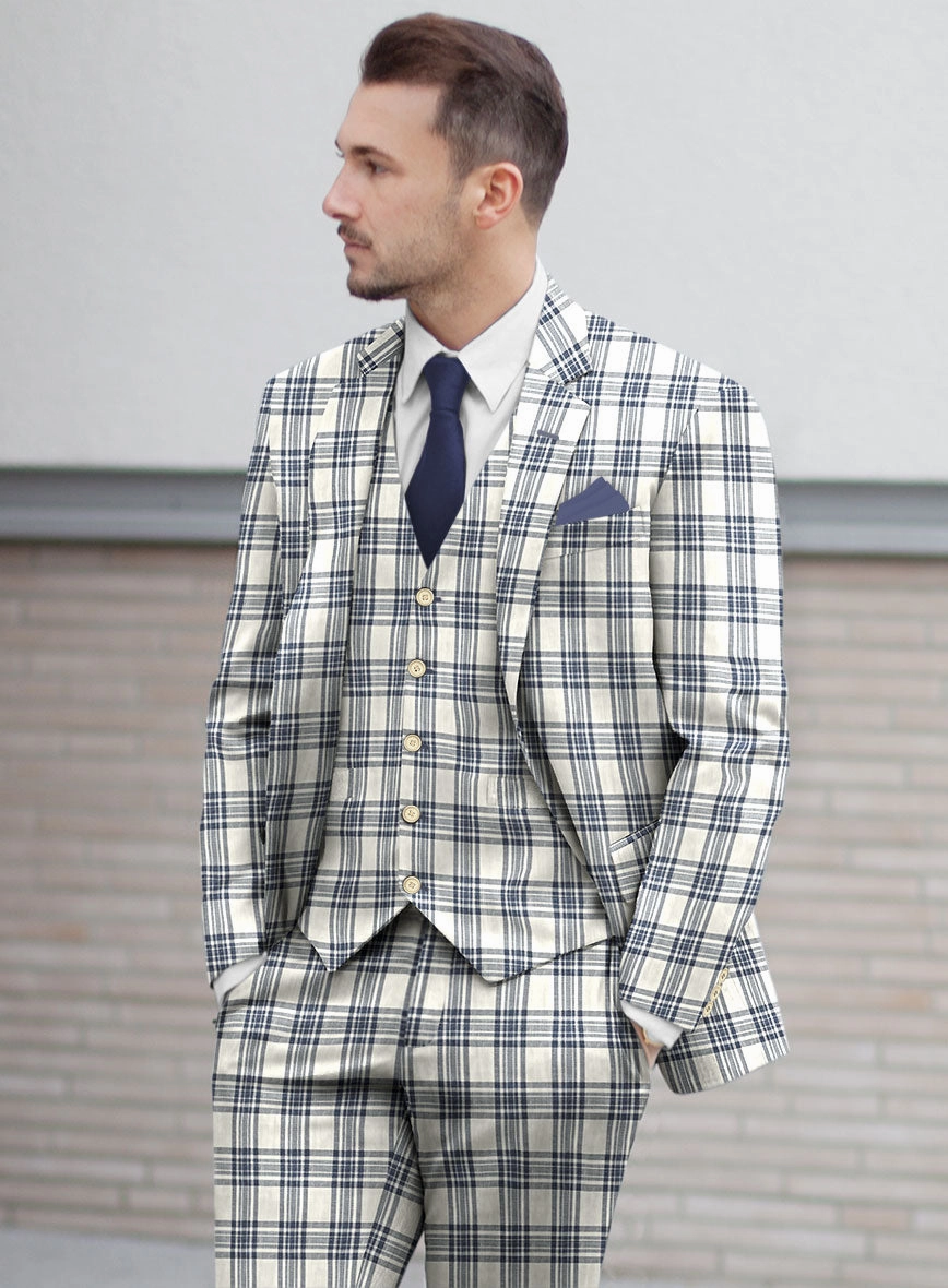 Loro Piana Amore Wool Silk Linen Suit