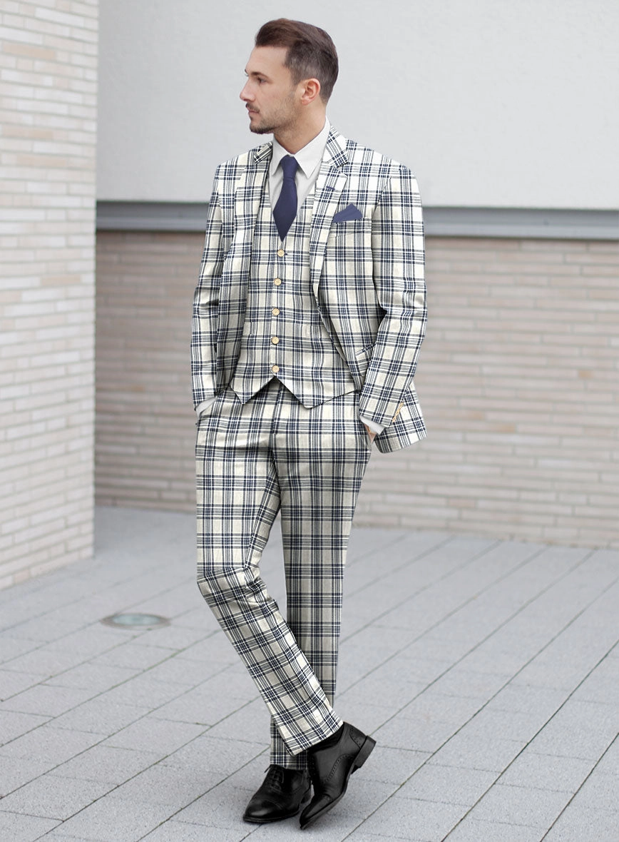 Loro Piana Amore Wool Silk Linen Suit