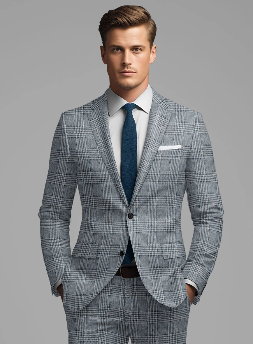 Loro Piana Benicio Wool Silk Linen Suit