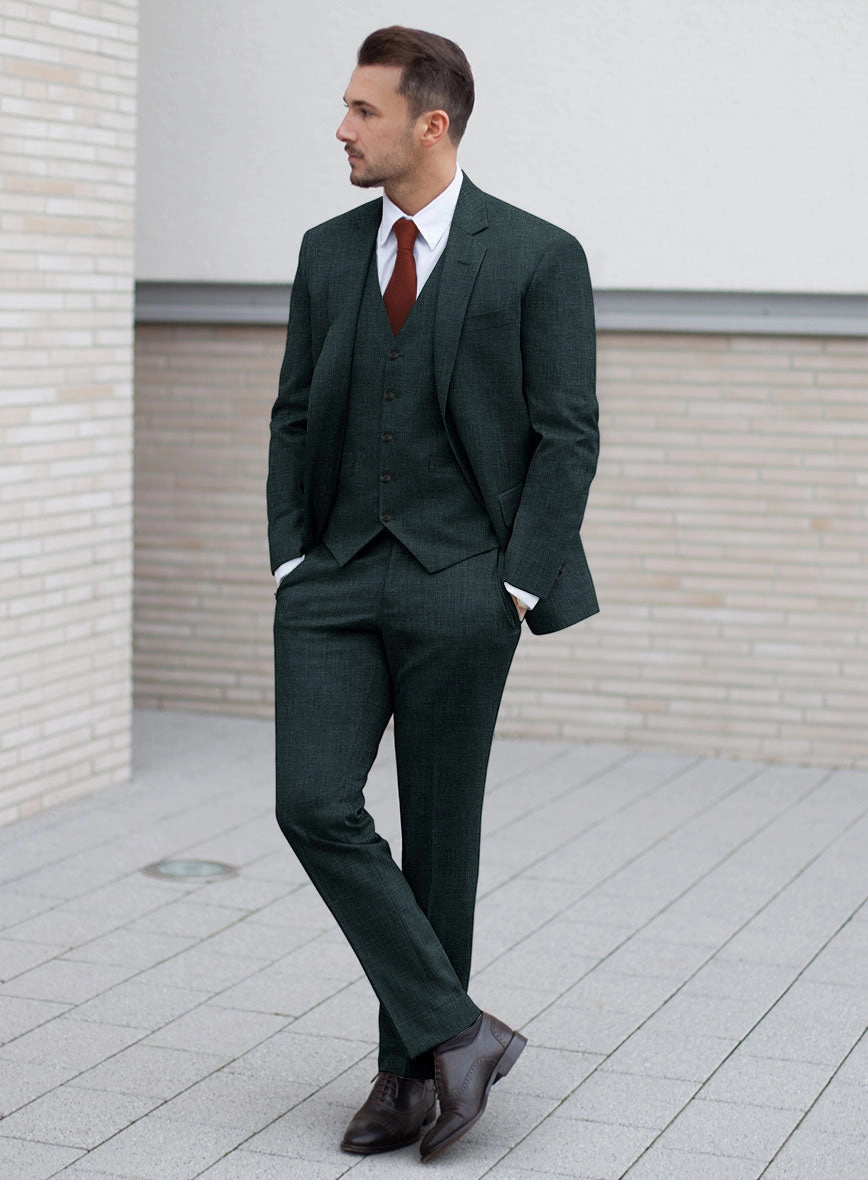 Loro Piana Conti Wool Silk Linen Suit
