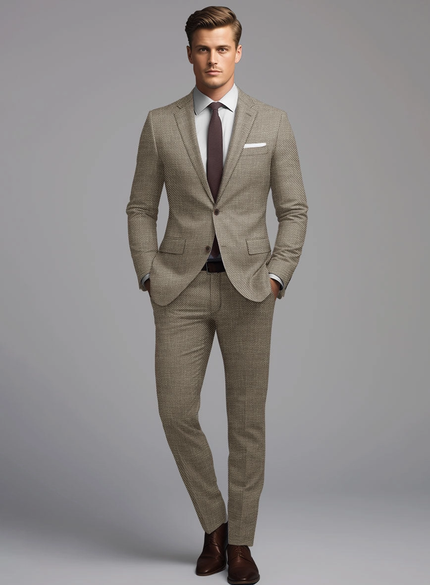 Loro Piana Felice Wool Silk Linen Suit