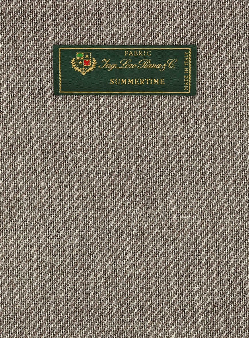 Loro Piana Felice Wool Silk Linen Suit