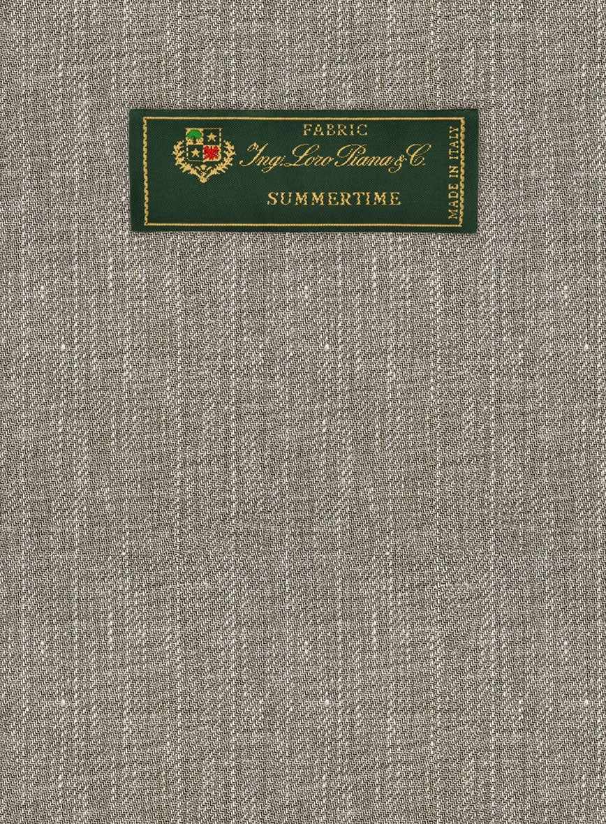 Loro Piana Geicio Linen Wool Silk Suit
