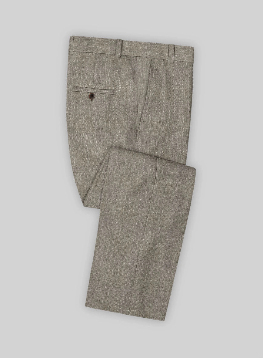 Loro Piana Geicio Linen Wool Silk Suit