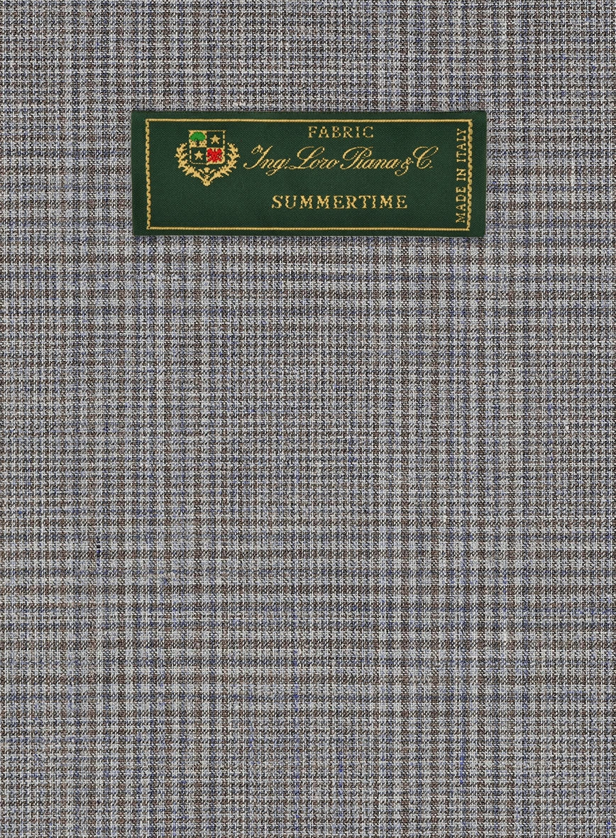 Loro Piana Guido Wool Silk Linen Suit