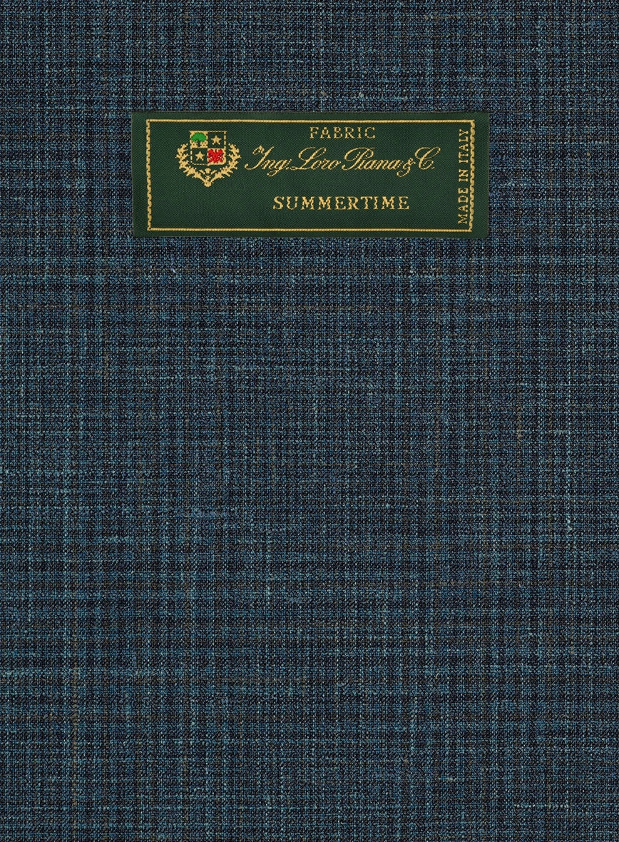 Loro Piana Irene Wool Silk Linen Suit