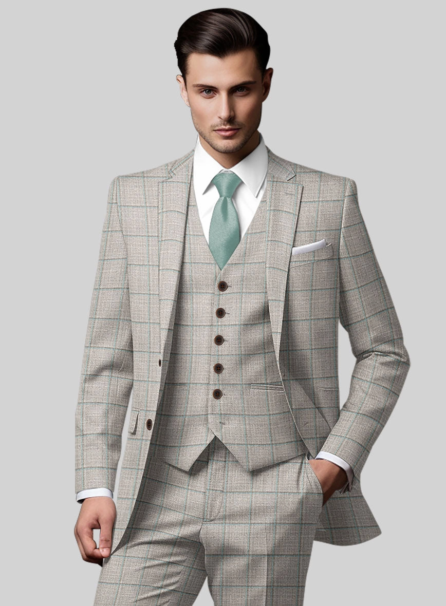 Loro Piana Isaura Wool Silk Linen Suit