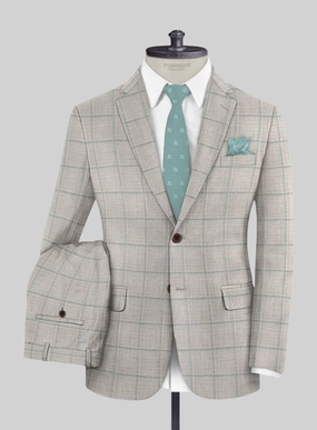 Loro Piana Isaura Wool Silk Linen Suit
