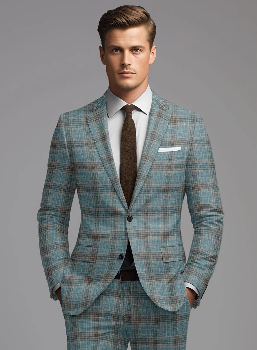 Loro Piana Melina Wool Silk Linen Suit