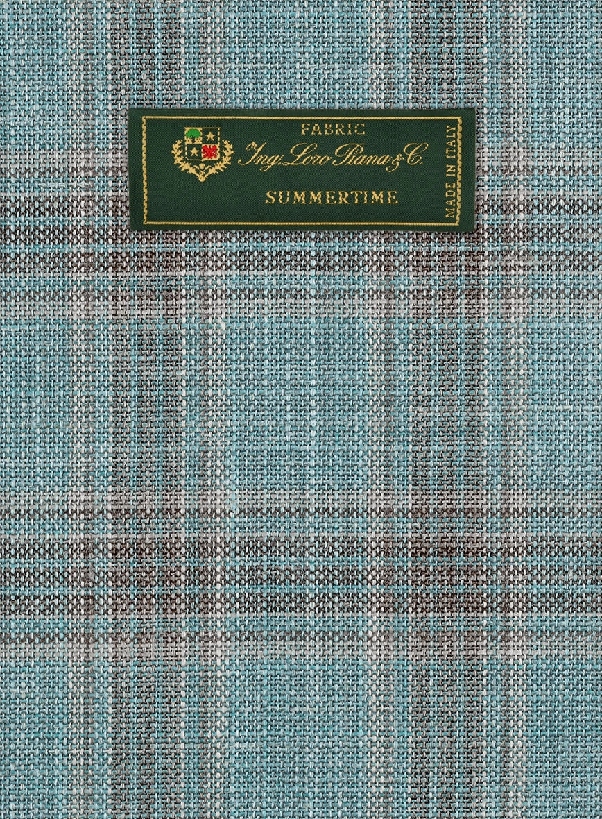 Loro Piana Melina Wool Silk Linen Suit