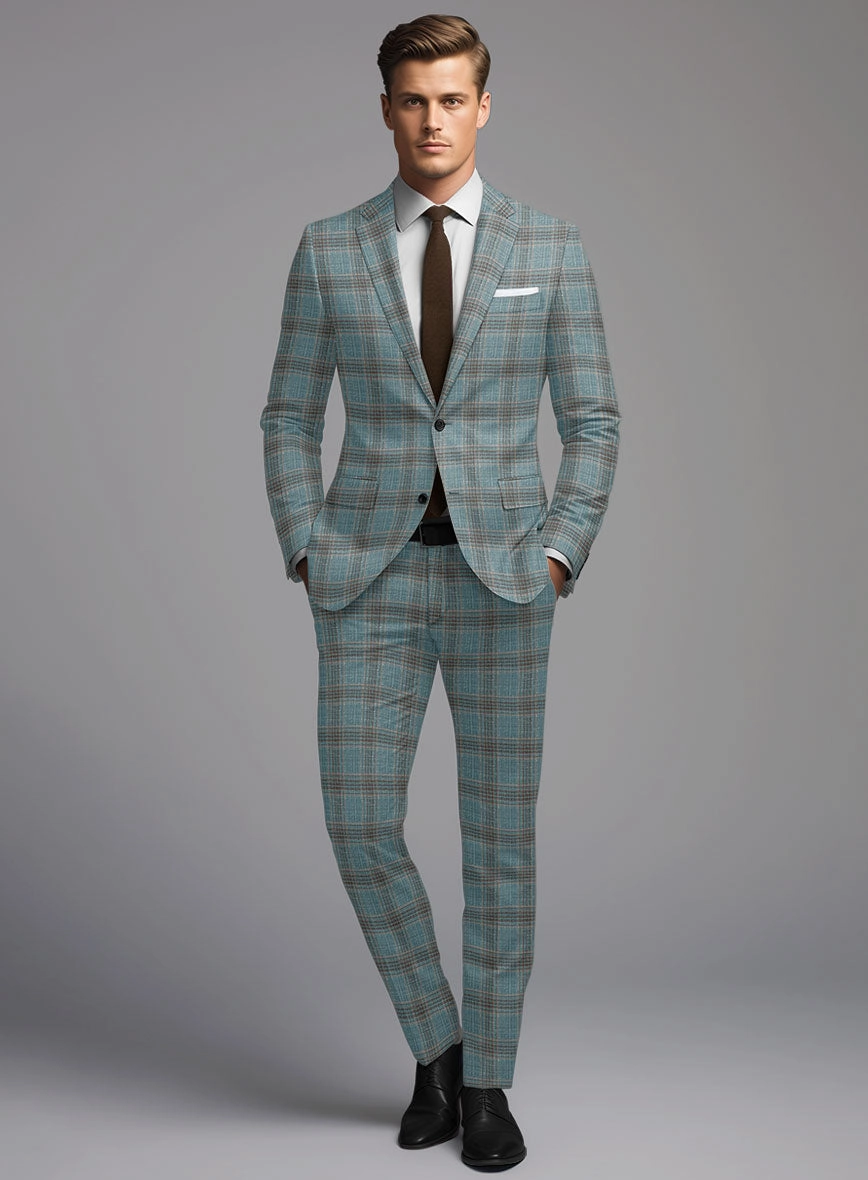 Loro Piana Melina Wool Silk Linen Suit
