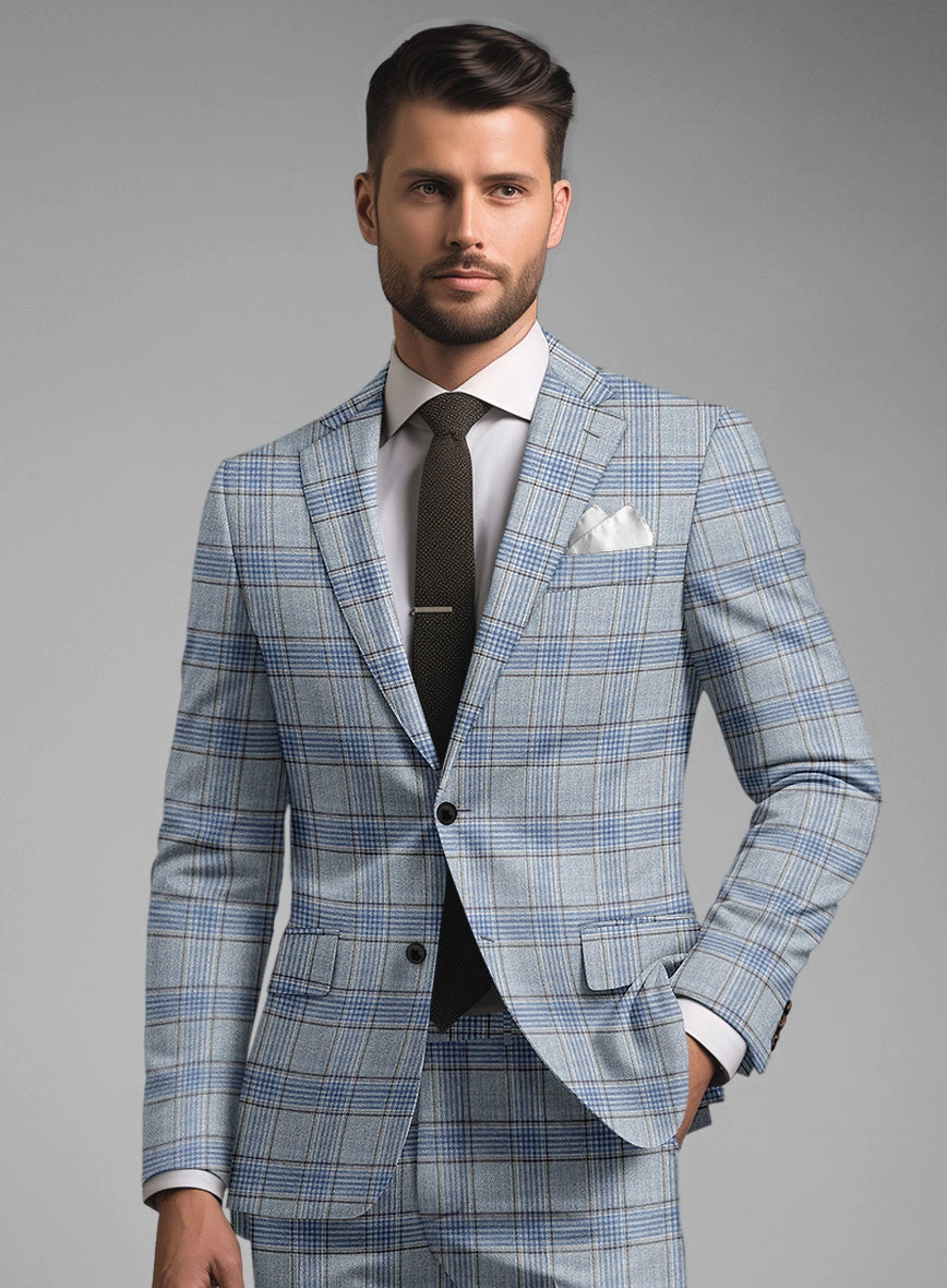 Loro Piana Nereida Wool Silk Linen Suit
