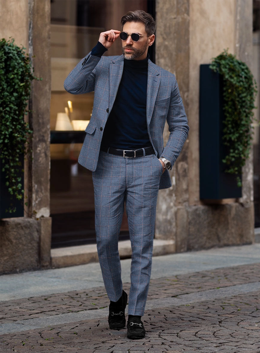 Loro Piana Noelia Wool Silk Linen Suit