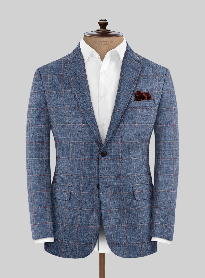 Loro Piana Noelia Wool Silk Linen Suit