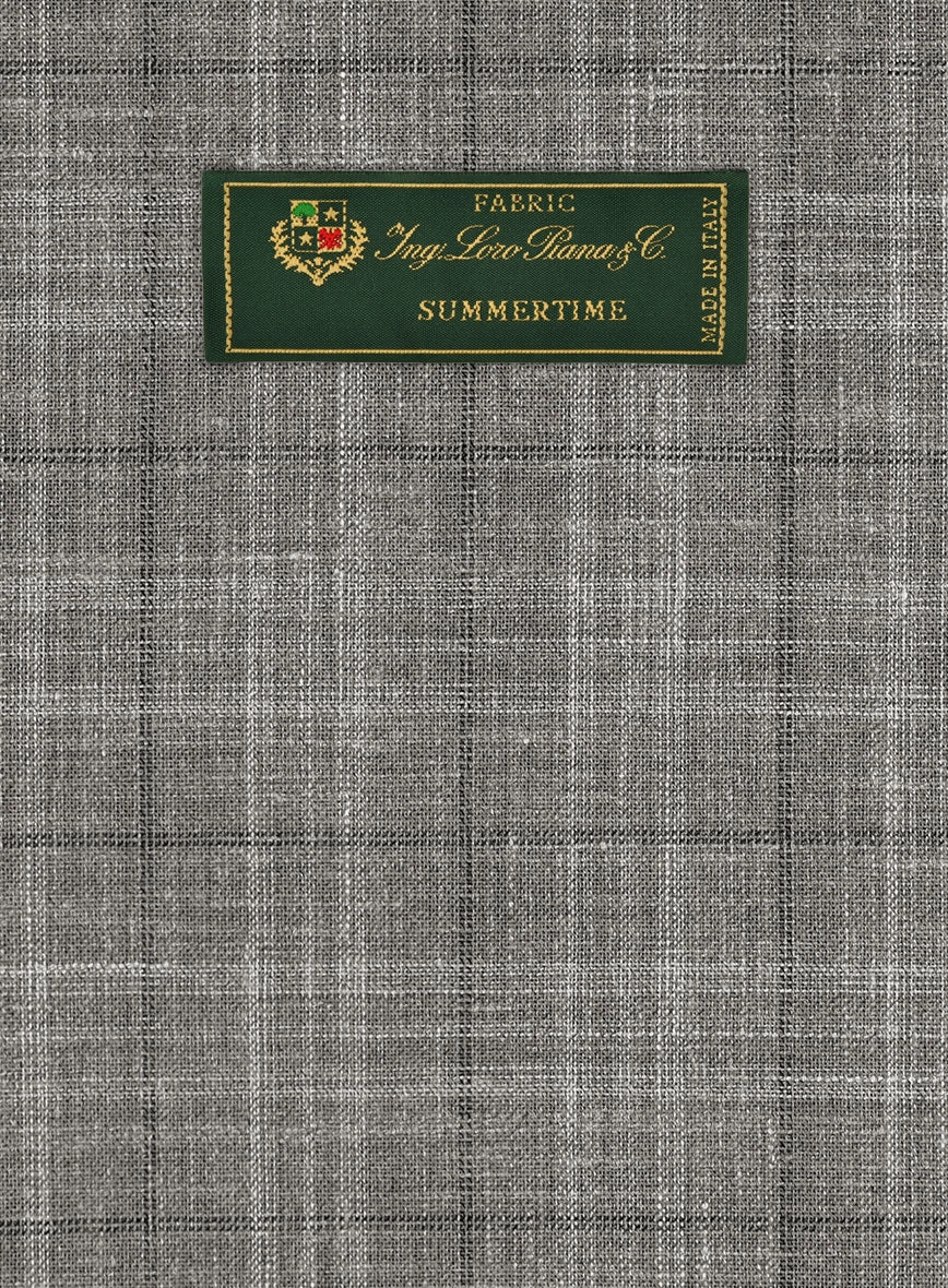 Loro Piana Santos Wool Silk Linen Suit
