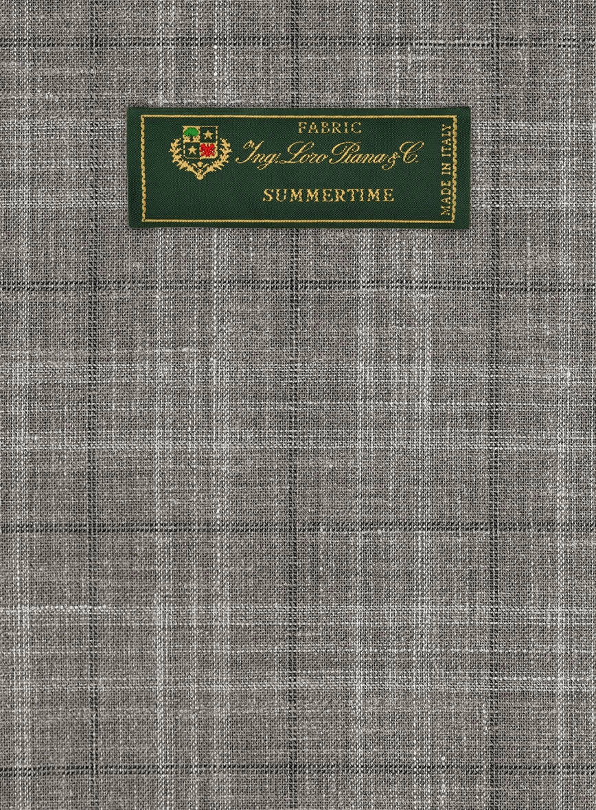 Loro Piana Santos Wool Silk Linen Suit