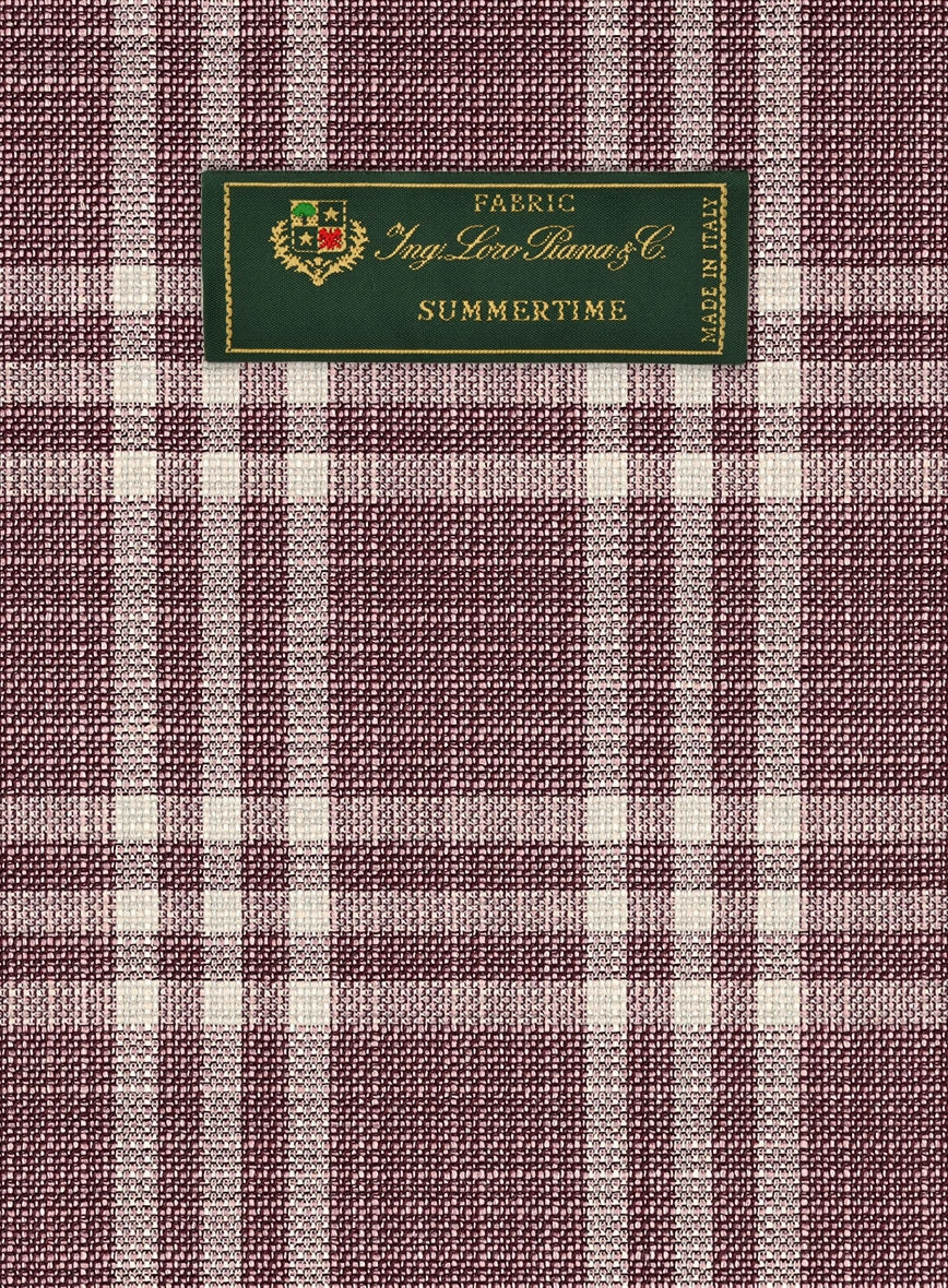 Loro Piana Serafina Wool Silk Linen Suit