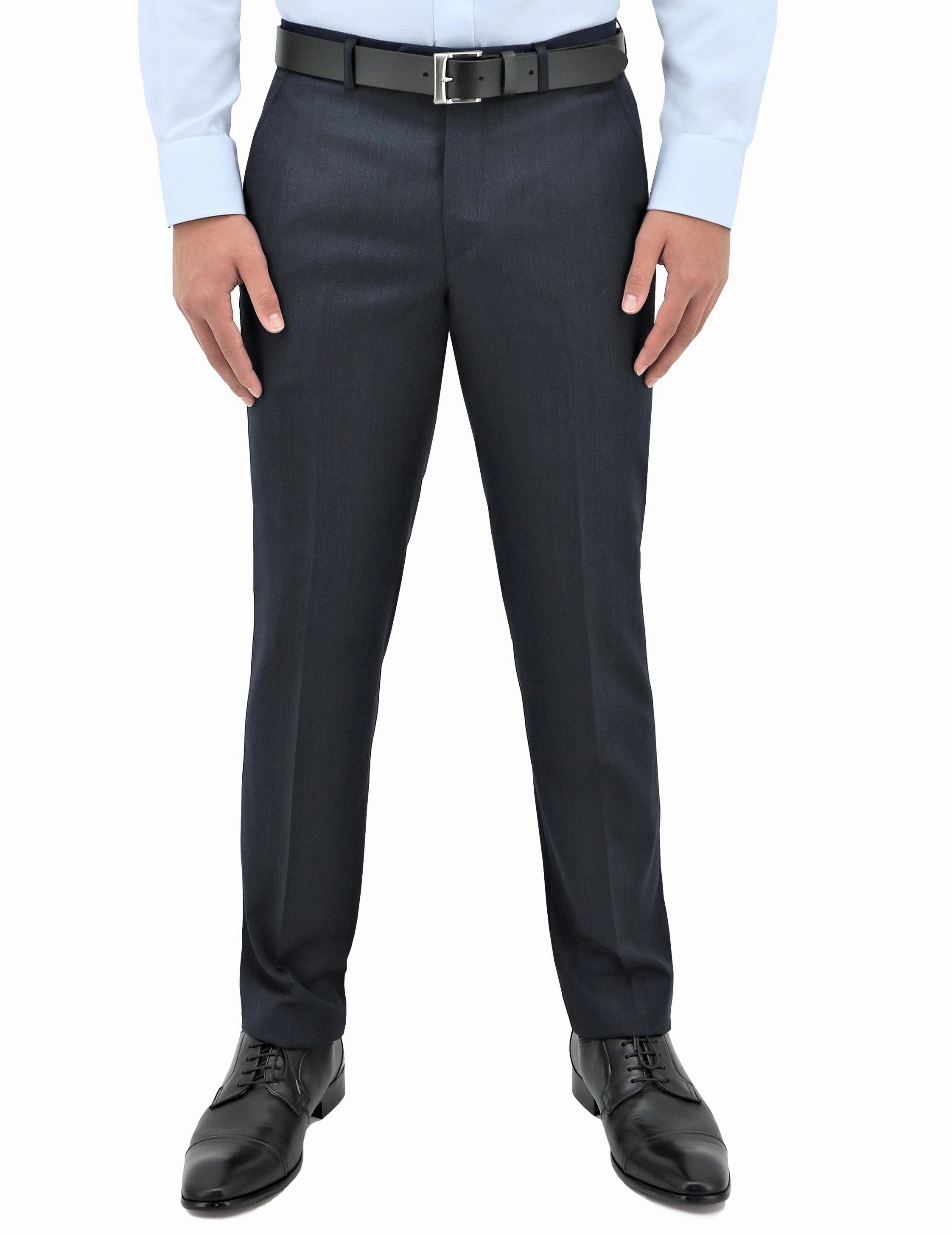 Lyon 101 Navy Wool Trouser