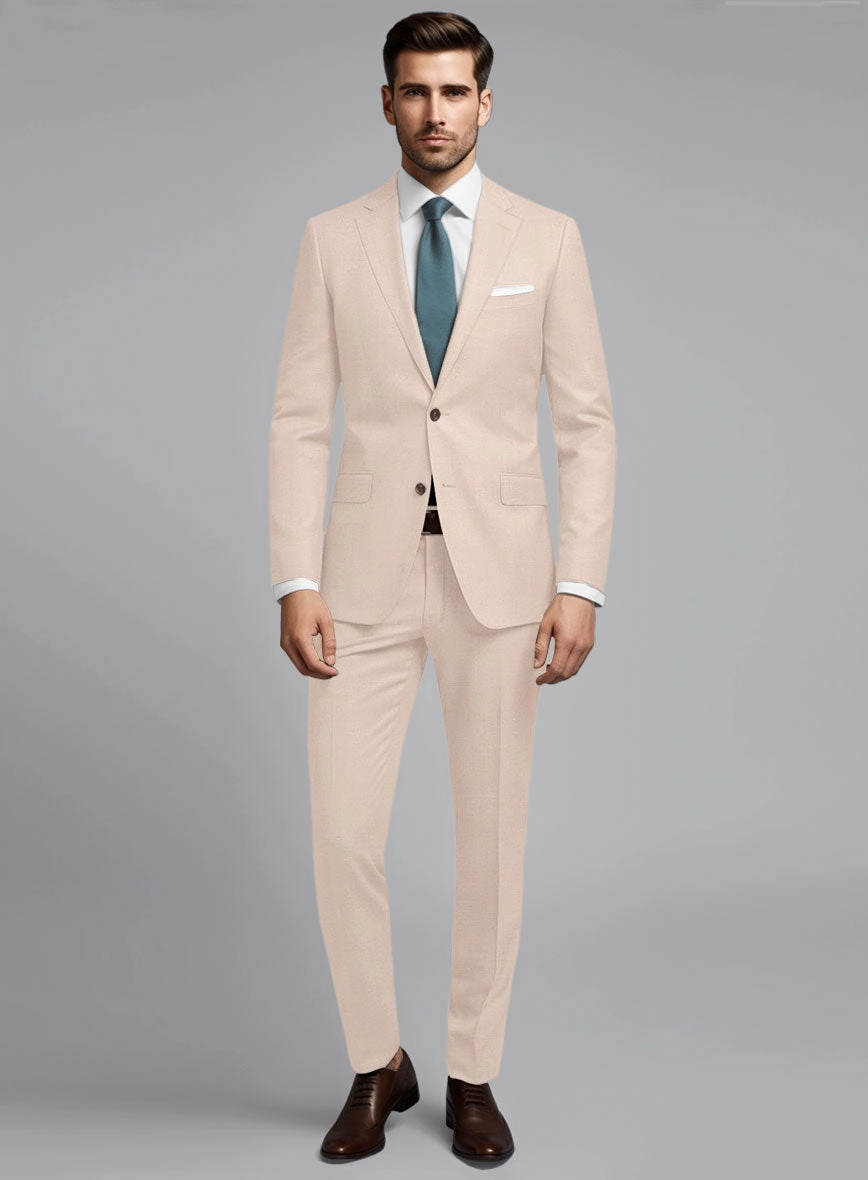 Marco Stretch Rose Gold Suit