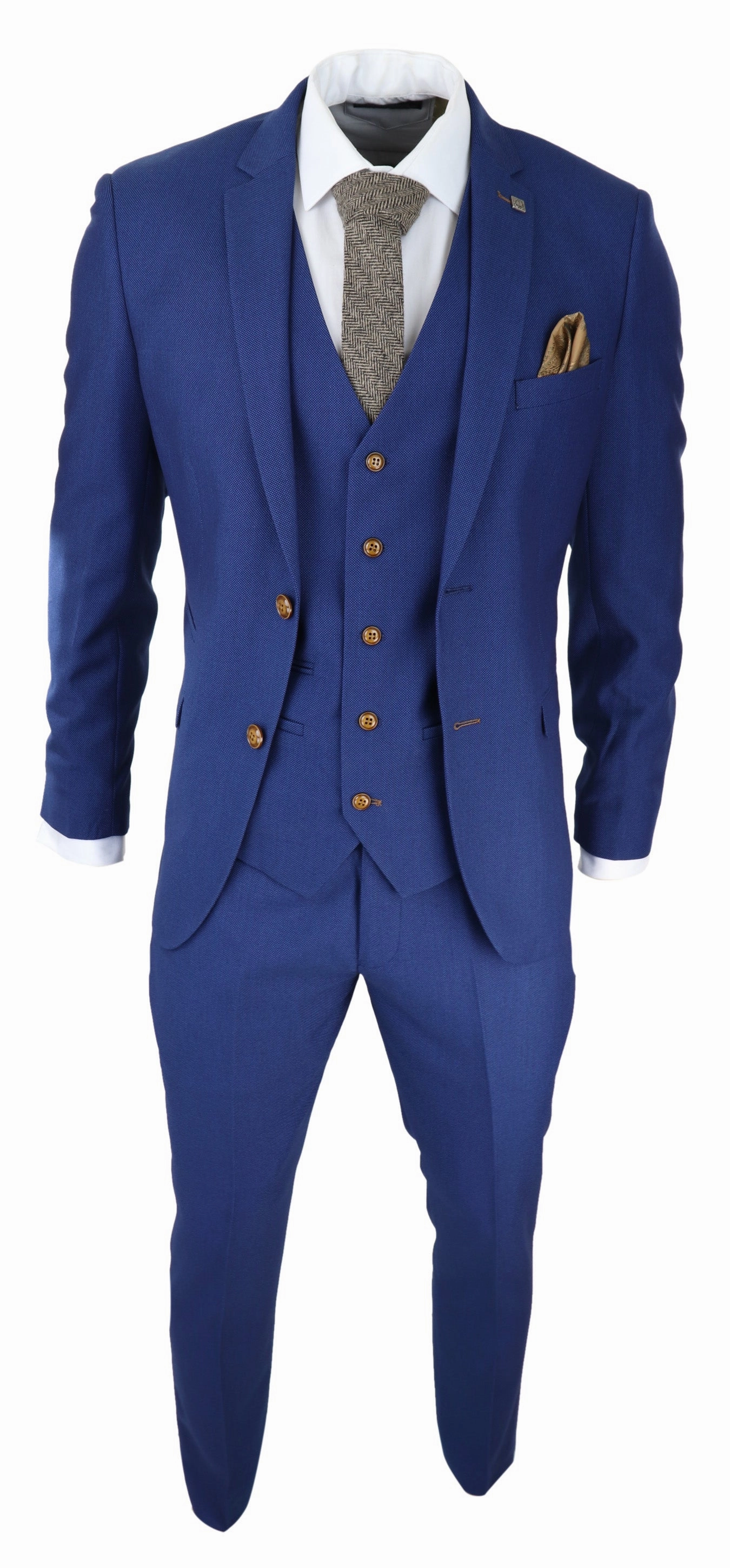 Mayfair 3 piece Grooms Suit