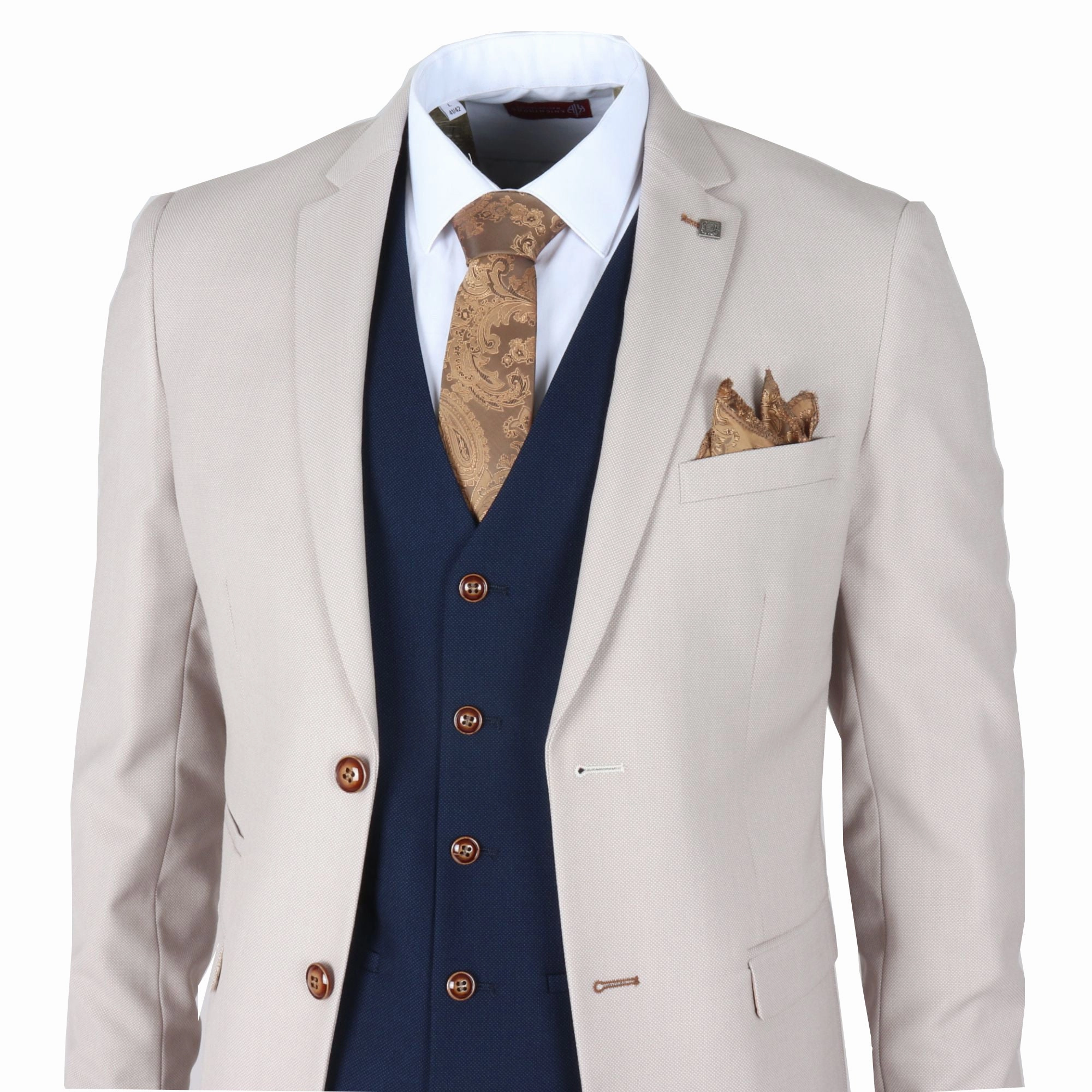 Mayfair 3 piece Grooms Suit