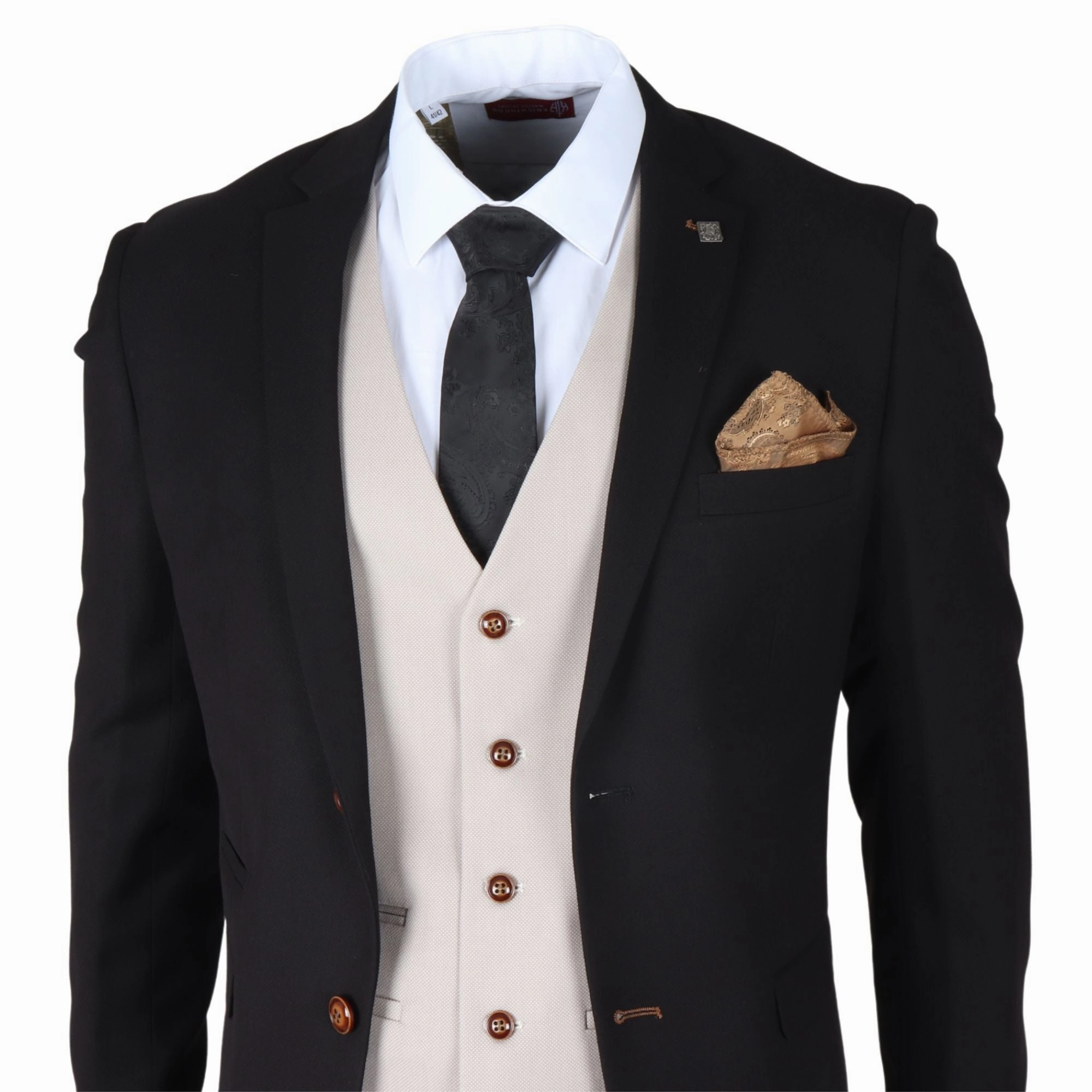 Mayfair 3 piece Grooms Suit