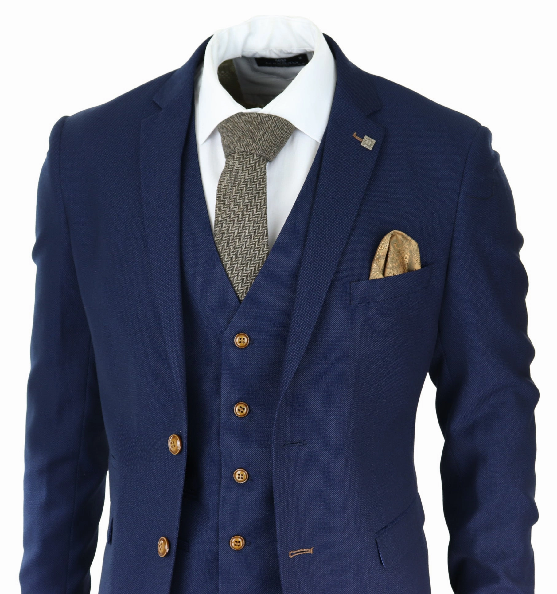 Mayfair 3 piece Grooms Suit