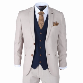 Mayfair 3 piece Grooms Suit