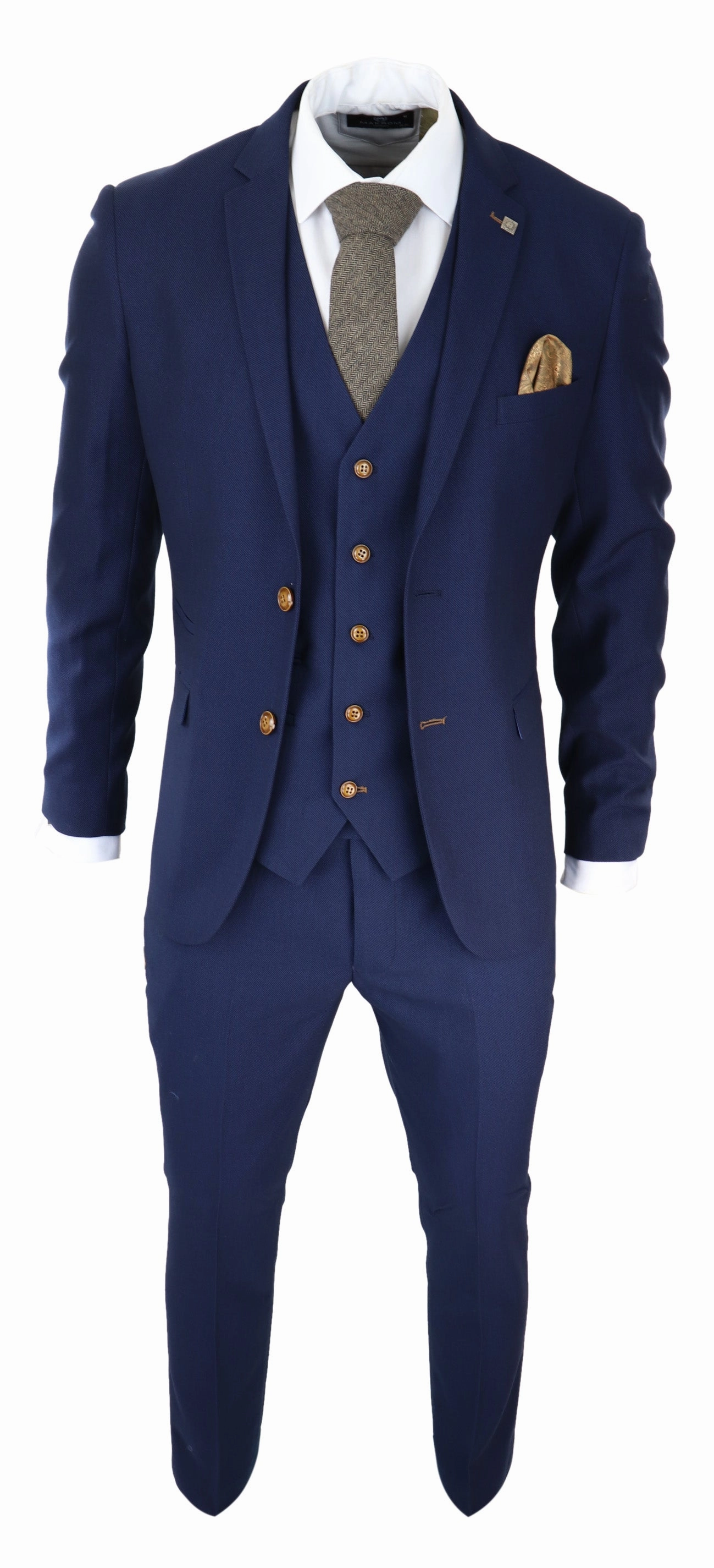 Mayfair 3 piece Grooms Suit