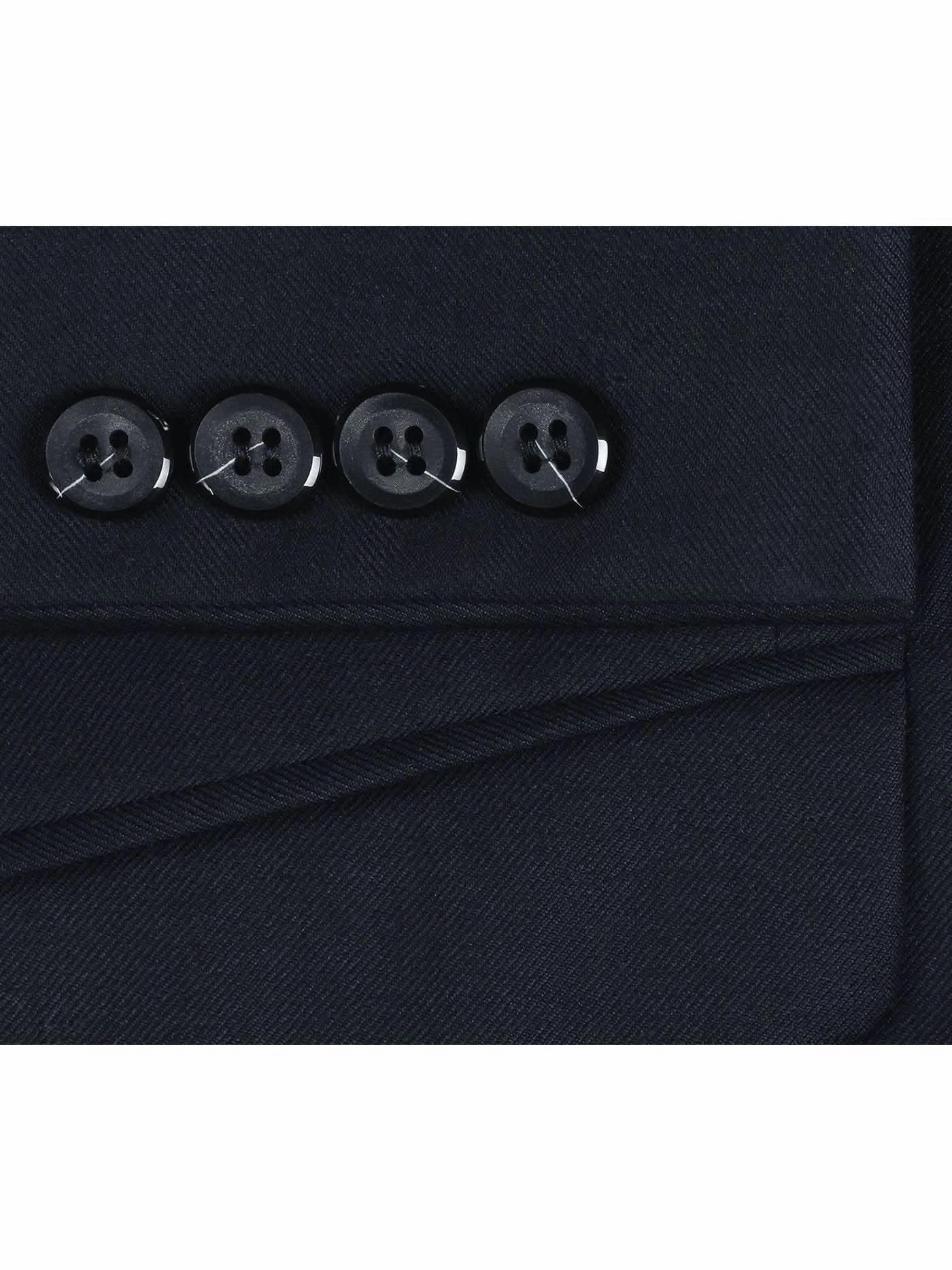 Men's 2-Piece Notch Lapel 100% Wool Suit
