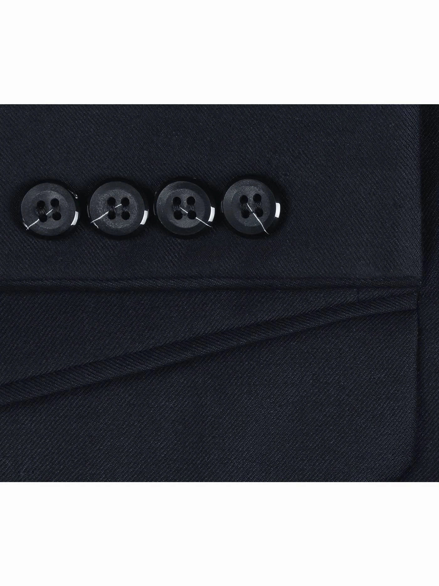 Men's 2-Piece Notch Lapel 100% Wool Suit