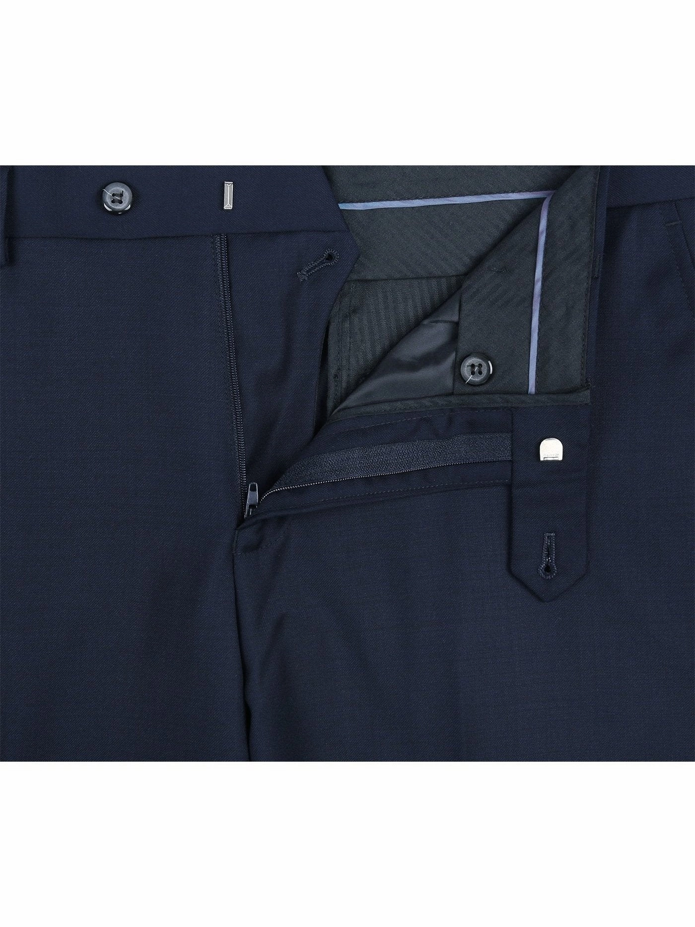 Men's 2-Piece Notch Lapel 100% Wool Suit