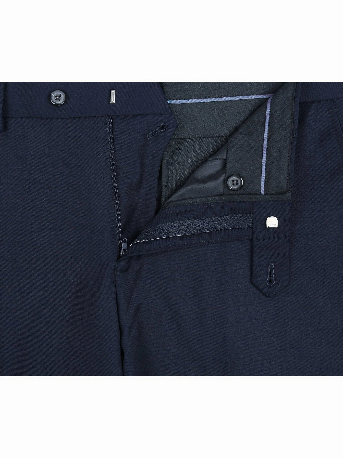Men's 2-Piece Notch Lapel 100% Wool Suit